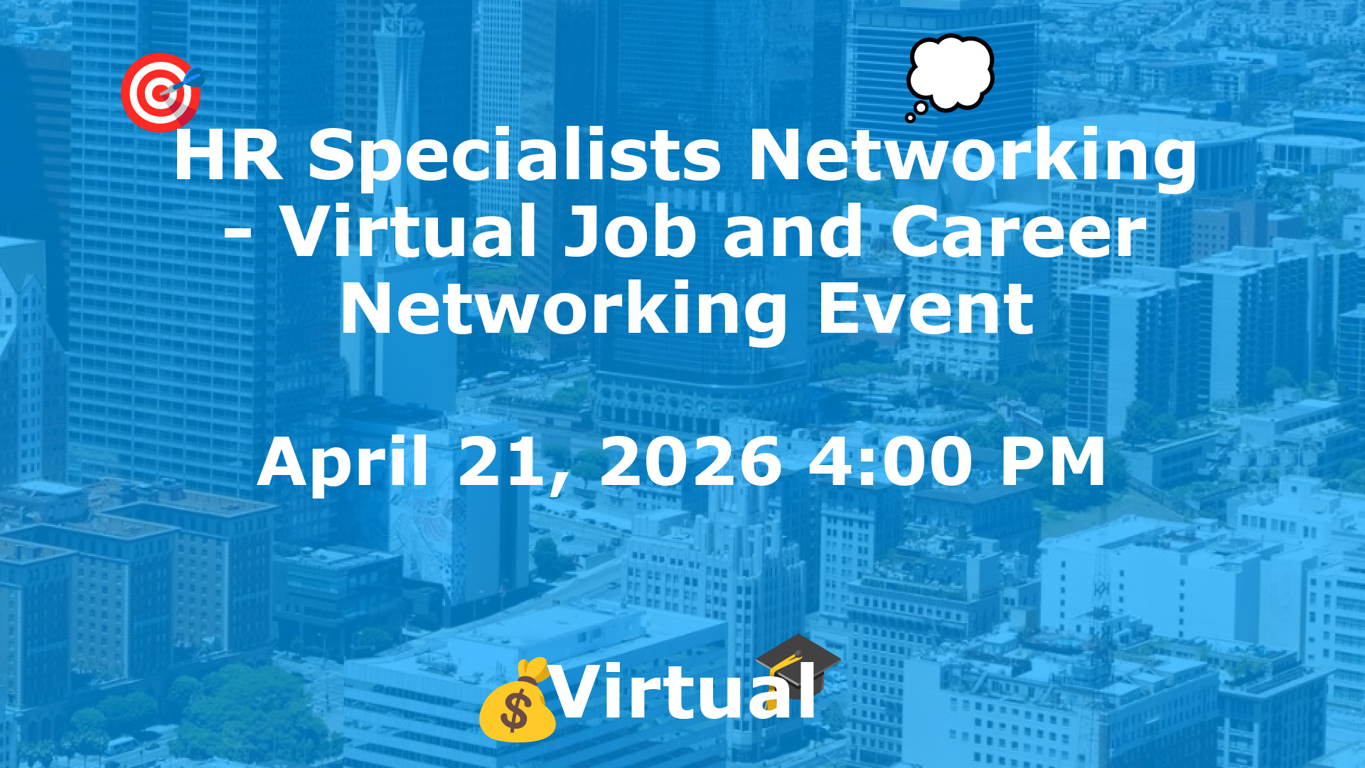 HR Specialists Networking - Virtual Job and Career Networking Event event image